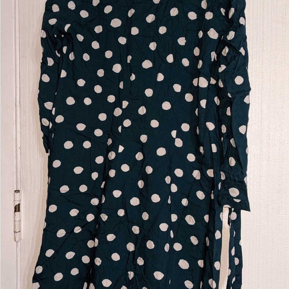 Polka Dot Long Sleeve Dress